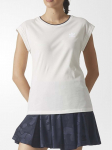 ADIDAS - Naiste l&uuml;hikeste varrukatega T-s&auml;rk, TAF BF ROLL UP TEE CWHITE WOMEN