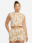NIKE - Naiste crop top, W NSW WVE DYE JRSY SL TOP A3 WOMEN