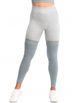 GYMHERO - Naiste spordip&uuml;ksid, GymHero Leggins Stripes GRAPHITE