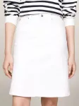 TOMMY HILFIGER - Naiste seelik, DNMA-LINE SKIRT HW WHITE