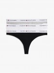 TOMMY HILFIGER - Naiste alusp&uuml;ksid paelaga, 3 tk. THONG