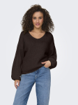 JDY - Naiste kampsun, JDYDINEA L/S REVERSIBLE PULLOV. KNT NOOS