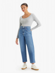 LEVI&rsquo;S - Sirge s&auml;&auml;rega teksad naistele, HIGH RISE WIDE LEG MED INDIGO WOMEN