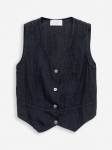 L'ARTE MILANO - Naiste vest, Capsule Collection, 100% lina
