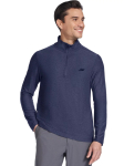 SKECHERS - Meeste t&otilde;mblukk-sviiter, GODRI ALL DAY 1/4 ZIP LT71-NVY