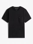 TOMMY HILFIGER - Meeste l&uuml;hikeste varrukatega T-s&auml;rk, ESSENTIAL SOLID POCKET TEE