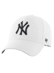 47 BRAND - M&uuml;ts nokaga, NEW YORK YANKEES MVP CAP B-MVPSP17WBP-WH
