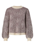 PIECES - Naiste kampsun, PCJENNA LS O-NECK KNIT NOOS BC