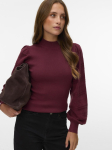 VERO MODA - Naiste kampsun, VMNEWLIMONE LS HIGHNECK PULLOVER BOO