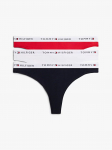 TOMMY HILFIGER - Naiste alusp&uuml;ksid paelaga, 3 tk. THONG