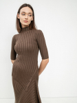 Calvin Klein - Naiste fliisist kampsun, ASYMMETRIC KNIT SWEATER
