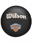 WILSON - Unisex korvpall, Wilson Team Tribute New York Knicks Mini Ball WZ4017610XB