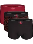 CALVIN KLEIN UNDERWEAR - Meeste l&uuml;hikesed p&uuml;ksid, 3 tk, TRUNK 3PK