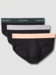 CALVIN KLEIN UNDERWEAR - Meeste alusp&uuml;ksid, 3tk, HIP BRIEF 3PK