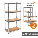 Laoriiulid 180x120x60 MASTER (3 tk)