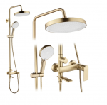 Du&scaron;ikomplekt REA Veneta Brush Gold, REA-P3003