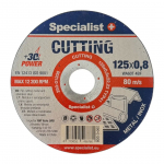 SPECIALIST+ metalli l&otilde;ikeketas CUTTING, 125x0,8x22 mm