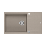 Sisseehitatud valamu Quadron EVAN 136 XL, HCQE58650U4_BS_P2O, pehme taupe