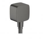 &Uuml;hendus varjatud du&scaron;i jaoks Hansgrohe FixFit 26457340, poleeritud must kroom