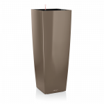 LECHUZA Cubico alto Premium 40 Taupe, 18234