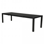 Pikendatav v&auml;listingimustesse m&otilde;eldud laud "Aronas", 205-275 x 100 x 76 cm, must