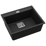 K&ouml;&ouml;gikraanikauss AQUASANITA DELICIA SQD100W 601, black metallic