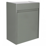 Seinale kinnitatav vannitoakapp valamu jaoks 40 cm, roheline