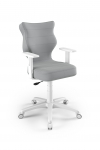 Ergonoomiline laste tool Petit "Duo", suurus 6, hall / valge