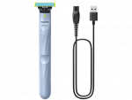 Philips OneBlade 1st Shave QP1324/20 karvade raseerija, taevasinine