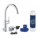 Veefiltriga k&ouml;&ouml;gisegisti Grohe BLUE PURE BAUCURVE STARTER KIT, 30581000