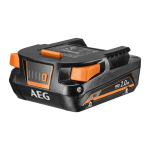 AEG L1820S, 18V, 2,0 AH, 4935472275