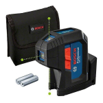 Punkt-lasernivoo Bosch GPL 3 G PROFESSIONAL 0601066N00, 2 patareiga (AA), kott