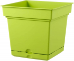 Teraplast 38x38x38cm lillepott koos alusega Still 38, seedriv&auml;rv