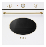 Integreeritav ahi Smeg Colonial, SF68C1B, 70 l