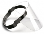 Plastic adjustable visor