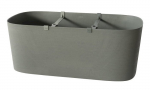 Tera 78x38x30cm istutuskast niisutuss&uuml;steemiga Kos 78, helehall