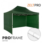 Kauplemistelk 3x4.5 Roheline Zeltpro PROFRAME