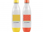 Veepudelid SodaStream Fuse Water Pomelo 2 x 1 L jaoks, arbuus/ananass