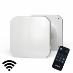 Seinale paigaldatav mini soojusvahetusega ventilatsiooniseade BSK Zephyr V2.6 T