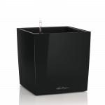 LECHUZA Cube Premium 50 black, 16569