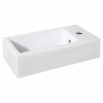 Valamu 40 x 22 x 11.5 cm, matt valge