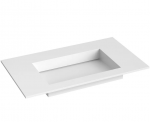 Kraanikauss Kame CORIAN 2, CN802465-BS, 80 cm, valge matt