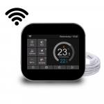 Elektrooniline WI-FI termostaat (temperatuurikontroller) Feelspot WTH07.36 must
