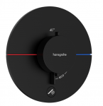 Peidetud termostaatsegisti Hansgrohe ShowerSelect Comfort S, 15562670, must matt