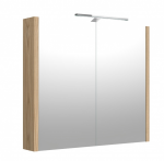 Peegelkapp valgustusega Raguvos Baldai, LED, IP44, 80 cm, 1402535