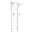 Puidust v&otilde;imlemissein SANRO Eco 1, valge 235,5-270x51cm, 02676