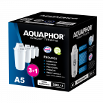 Joogivee filtri vahetuskassett Aquaphor A5 (4 tk.)