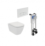 Seinale riputatav WC komplekt Ideal Standard Prosys Eco IL614AC
