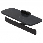 Kahekordne tualettpaberihoidja riiuliga Geesa 919948-06-M6