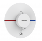 Peidetud termostaatsegisti Hansgrohe ShowerSelect Comfort S, 15562700, valge matt